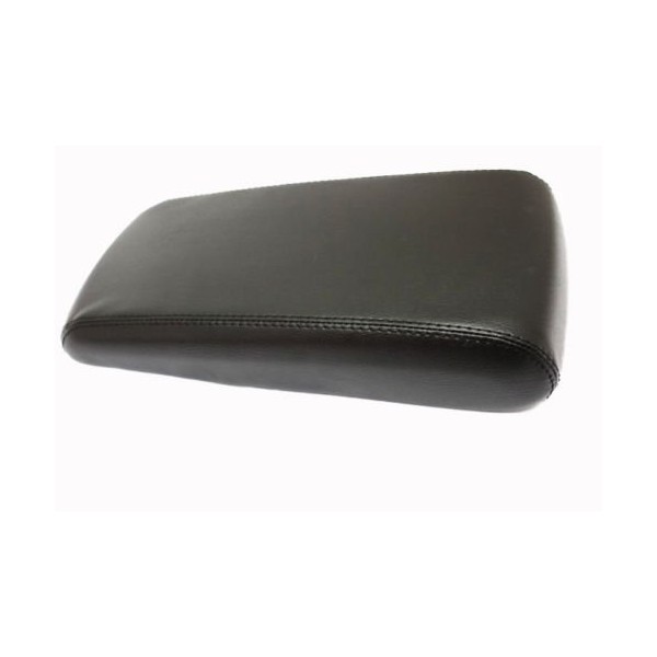 Fits 2008-2010 Chrysler 300 Synthetic Black Leather Center Console Armrest Cover . (Skin Only)