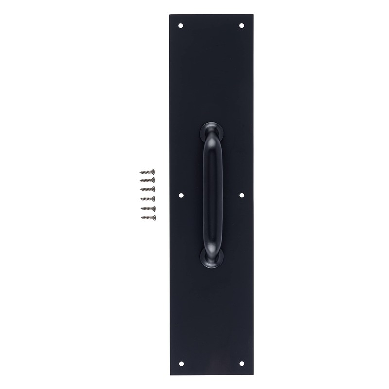 BRINKS Commercial - Commercial 15" Pull Door Plate, Matte Black