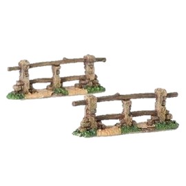Fontanini Fences Nativity Village Accessory Figurines Set of 2