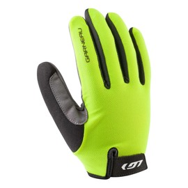 Louis Garneau Calory Long Cycling Gloves - Men's Bright Yellow Medium
