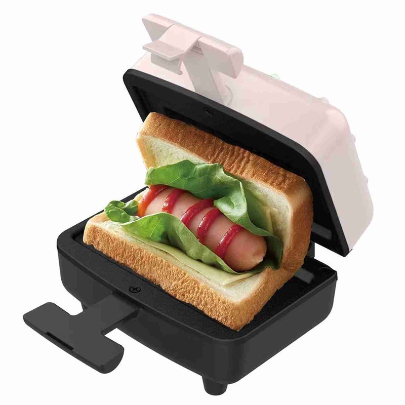 Breakfast Sandwich Maker Compact Electric Sandwich Maker with Non Stick