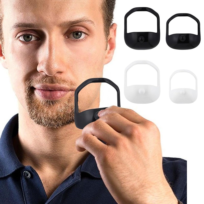Goatee Men's Beard Stencil, 5 Different Sizes, Beard Stencil for