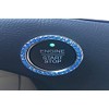 Bling Car Decor Crystal Rhinestone Car Bling Ring Emblem Sticker,