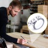 2 Pack Self-Adhesive Measuring Tape, 78 Inch/200cm Steel Peel &