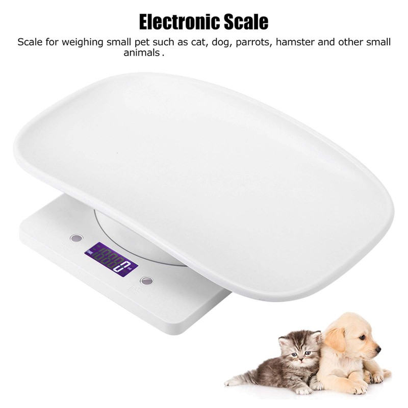 Digital Pet Scale, Multifunctional Electronic Scales Pet Scales 10kg/1g Digital