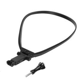 Audiophile Action Camera Accessories Neck Bracket POV Mount Neck Holder Neck Hanging Action Camera Neck Hanging Angle Adjustable 180 Degree Drop Prevention