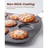 Muffin Top Pan, 12 Cavity Baking Pan for Muffin Tops,
