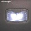 GLOFE White Interior Map Dome LED Bulbs Kit Package Replacement