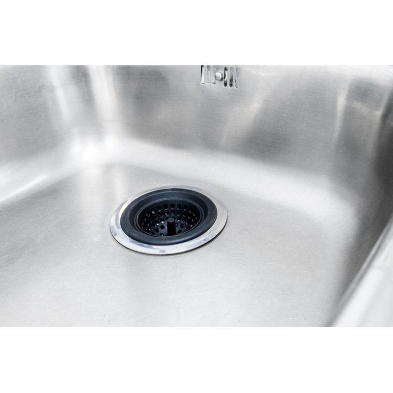 Nerthus FIH 913 Flexible Sink Filter, Black/White