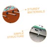 KICHOUSE 16pcs Soccer Table Tip Plugs for Foosball End Caps