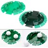 MUXSAM Golf Übungsloch, Putter Übungshilfe Grüner Übungs Putting Cup für