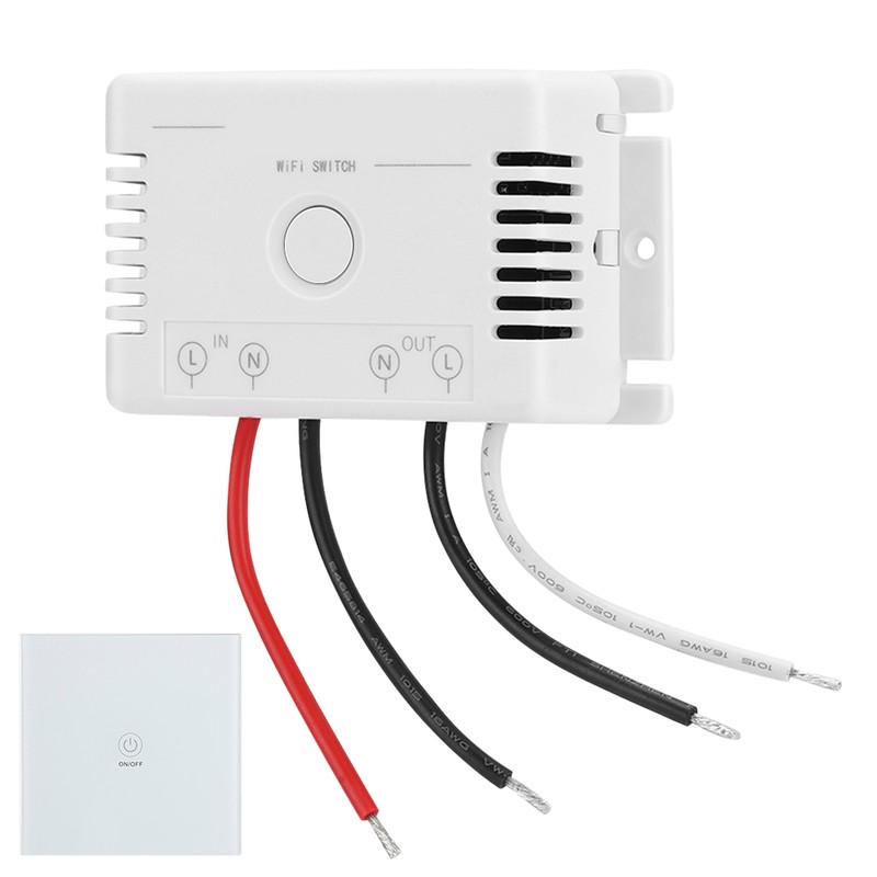 AC90- Remote Control Manual APP Wifi Home Intelligent Power Switch