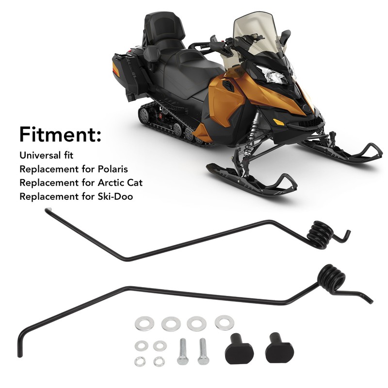 Snowmobile Ice Snow Scratchers Kit 4E565768 Universal Fit Snow Scratcher