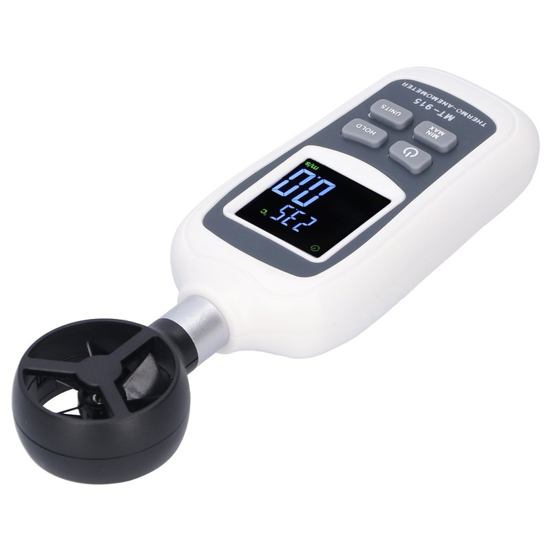 MT‑915 Mini Digital Anemometer LCD Handheld Wind Speed Gauge Meter
