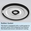 Chrome Escutcheon Plate Replacement for Moen 16090 Chateau Collection, Shower