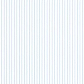Manhattan Comfort NWPR33816 Bellevue Thin Solid Striped Wallpaper Roll, Blue