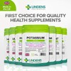 Lindens Potassium 200mg Tablets with 50mg Vitamin C - 100