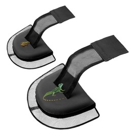 Busnacty 2-Pack Animal Saving Escape Ramp - Frog Floating Ramp Rescues, Pool & Spa Accessories & Tools, Saving All Small Animals Entering The Pool (Black)