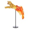 Salvador Dali Tiger with Fish Sculpture Plastic SD09