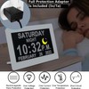 MASSII Upgraded Loud Voice Talking Digital Clock with Time Date,