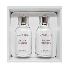 Magislene Blanche Glutathione Toning Ampoule 50ml+50ml / 마지스레네 블랑쉬 글루타치온 토닝 앰플 50ml+50ml