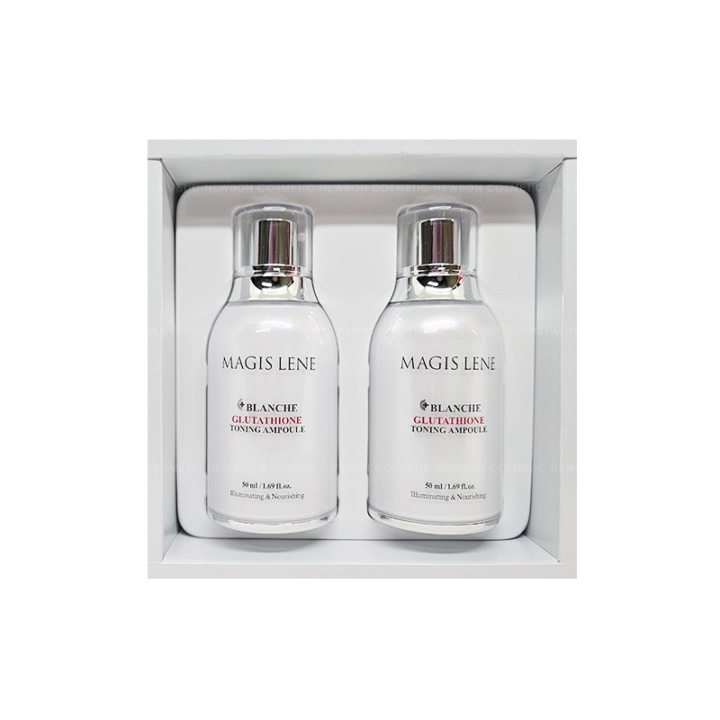 Magislene Blanche Glutathione Toning Ampoule 50ml+50ml / 마지스레네 블랑쉬 글루타치온