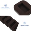Housoutil 5Pcs Bed Stoppers Furniture Wheel Stoppers Felt Furniture Caster