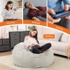 SMUG Bean Bag Chair Oversized Round Comfy Sofa Foam Filled