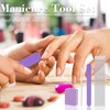 50 Sets Nail File and Nail Buffer, Including 50 Pieces