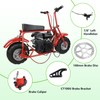 XIKOBY Upgraded Mini Bike Hydraulic Brake Kit and Rear Brake