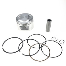 Glixal 52mm Big Bore Cylinder Kit Rebuild Kit GY6 49cc 50cc to 105cc 139QMB 139QMA Scooter Moped ATV Go-Kart