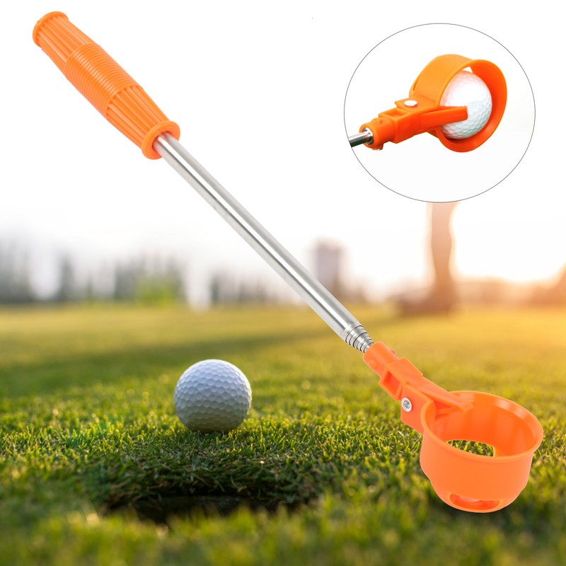 Golf 8‑section Antenna Ball Retriever Stretchable Portable Pick Up Sucker
