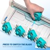 Frifreego 4-in-1 Portable Rotary Paper Cutter for Crafting, 12 Inch