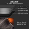 1 Pair Car Real Carbon Fiber Headlight Eyebrow Eyelid Trim