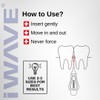 iWave Interdental Brushes Fine Size 0.4mm Pink Pack of 5