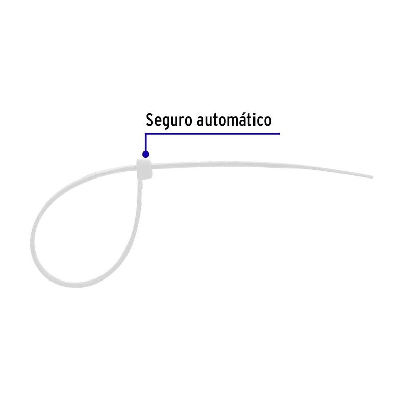 Volteck BCIN-650, 650 Cinchos plásticos, en bote