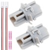 Svicari Tail Light Socket, Stop Lamp Holder with Wiring Harness