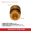 Simpson Cleaning 7110264 Water Oulet Fitting for OEM Technologies Axial