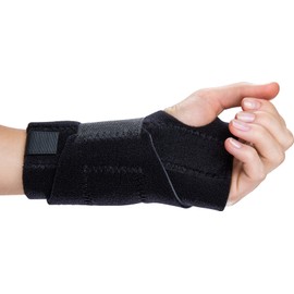 ProCare Universal Wrist-O-Prene Support Brace, Left Hand, One Size Fits Most