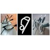 50 Outdoor Light Hooks Clips Christmas Xmas Decoration Home Garden