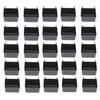 Small Plastic Black PegBoard Storage/Part Bins (25)