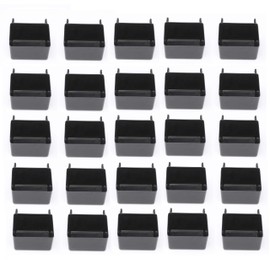 Small Plastic Black PegBoard Storage/Part Bins (25)