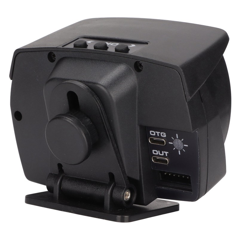 Black Vehicle HUD Display Multifunction OBD HUD Gauge 9 Alarm