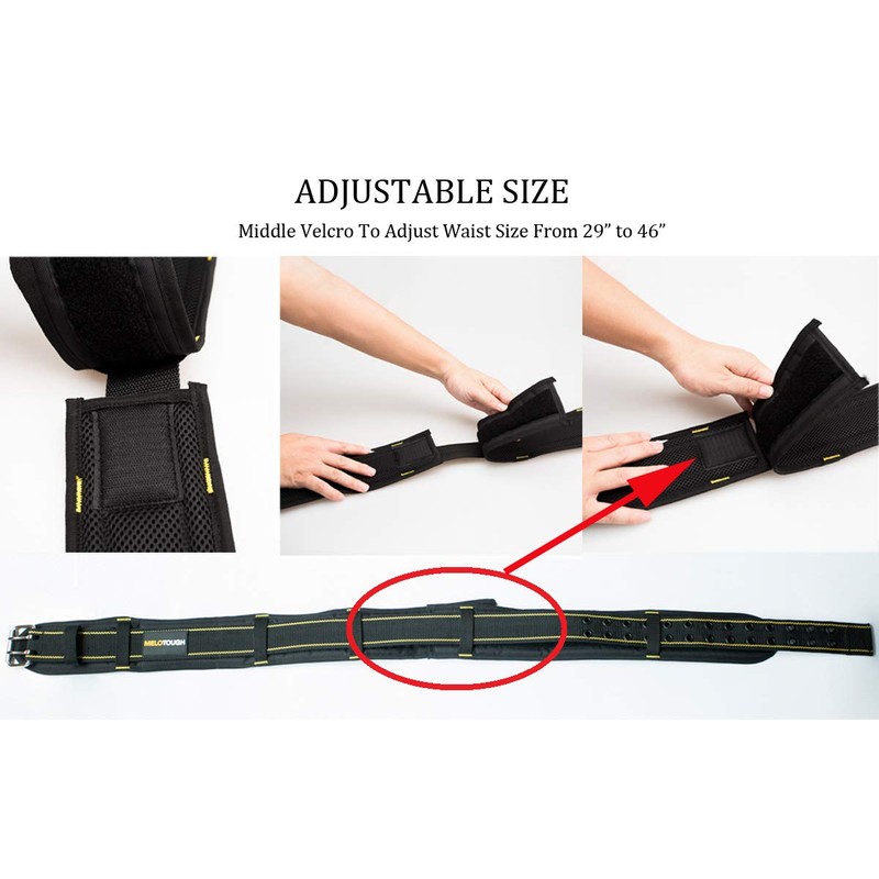 Tool Belt Suspenders Tool Harness for Heavy Duty Work ，Movable