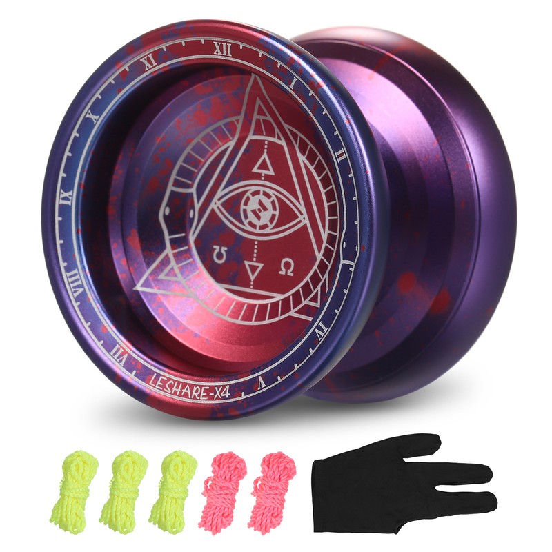 Professional Yoyo Competitive Aluminum Yoyo Ball Yo Yo Gift with