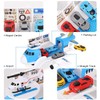 Shayson Transport Cargo Airplane Car Toy Play Set for Boys