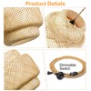 Depuley Rustic Woven Pendant Light, 3-Light Metal Basket Hanging Lights