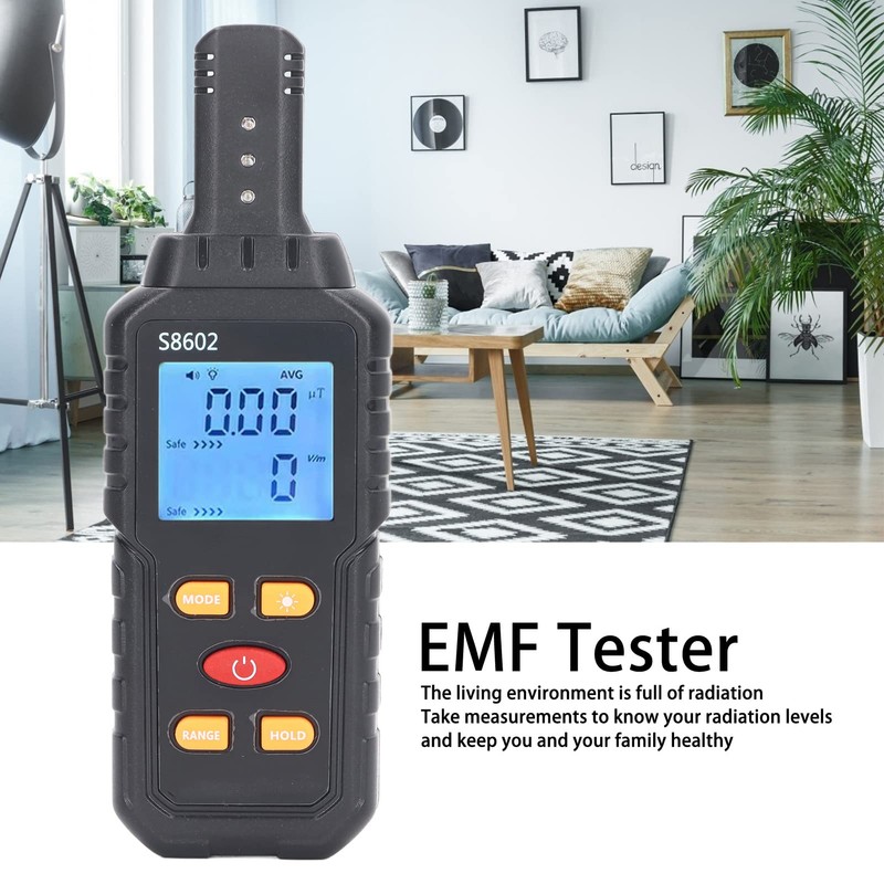 EMF Electromagnetic Field Measuring Instrument, 5 Hz-3500 Hz, 3 Functions,