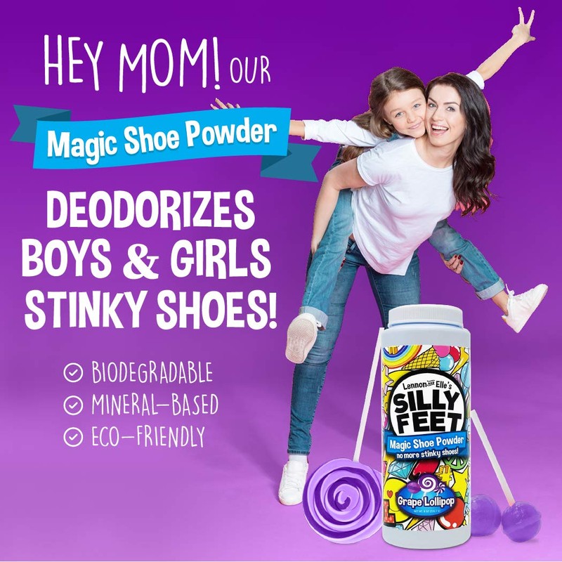 Silly Feet Magic Shoe Powder - Esencia de uva