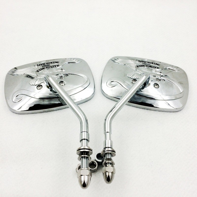 XKMT-Rear View Side Mirrors Compatible With H-D Eagle Spirit Live